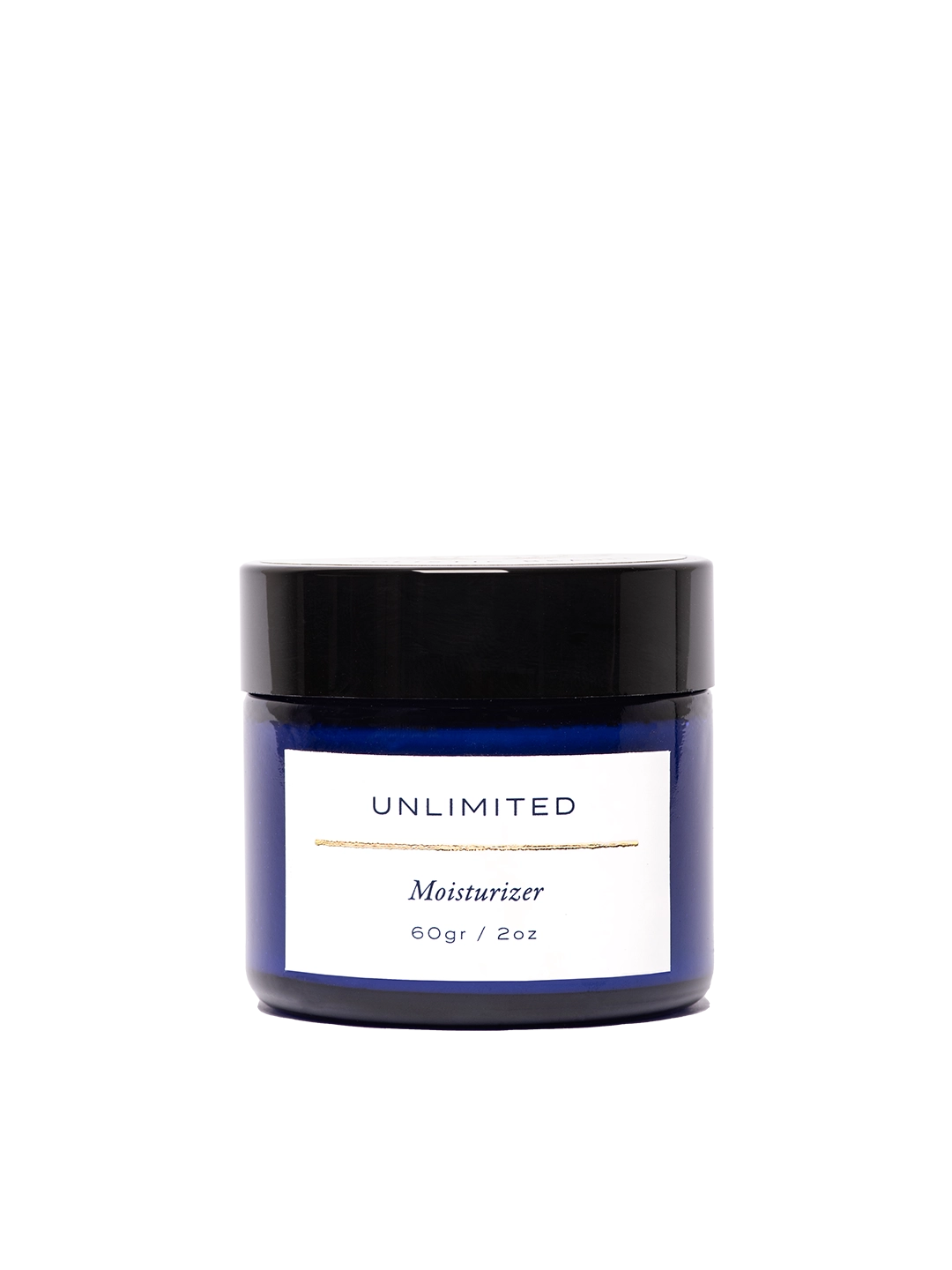 Crema facial Unlimited Moisturizer de Skin & Sky, un tratamiento de noche con ácido láctico y ubiquinona que ayuda a emparejar el tono y mejorar la textura de la piel.